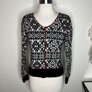 vintage bulldog guarenteed tough wool blend sweater S/P
